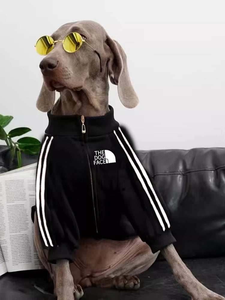 The Dog Face | Winter Warm Fleece Dog Hoodie