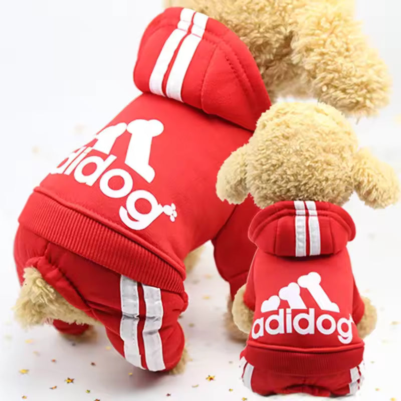 Adidog Winter Dog Hoodie