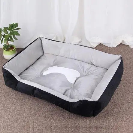 Large Pet House Dog Bed Cat Mat Long Plush Deep Sleeping Warm Soft Small Dog Cushion Calm Beds for Puppy Chihuahua
