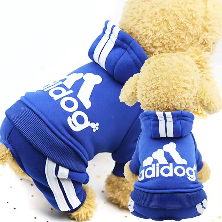 Adidog Winter Dog Hoodie