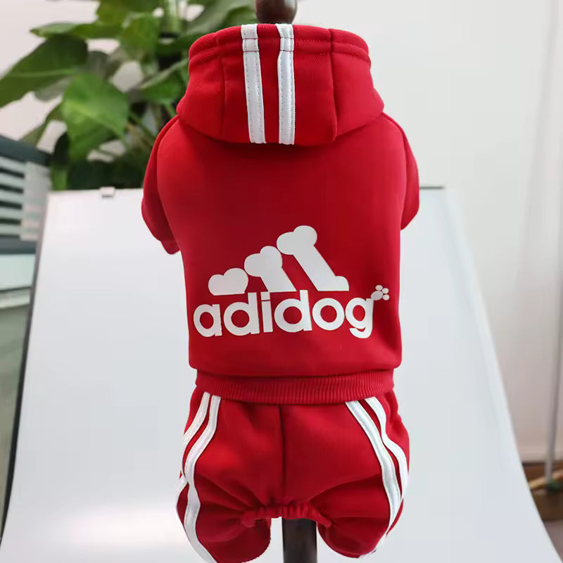 Adidog Winter Dog Hoodie