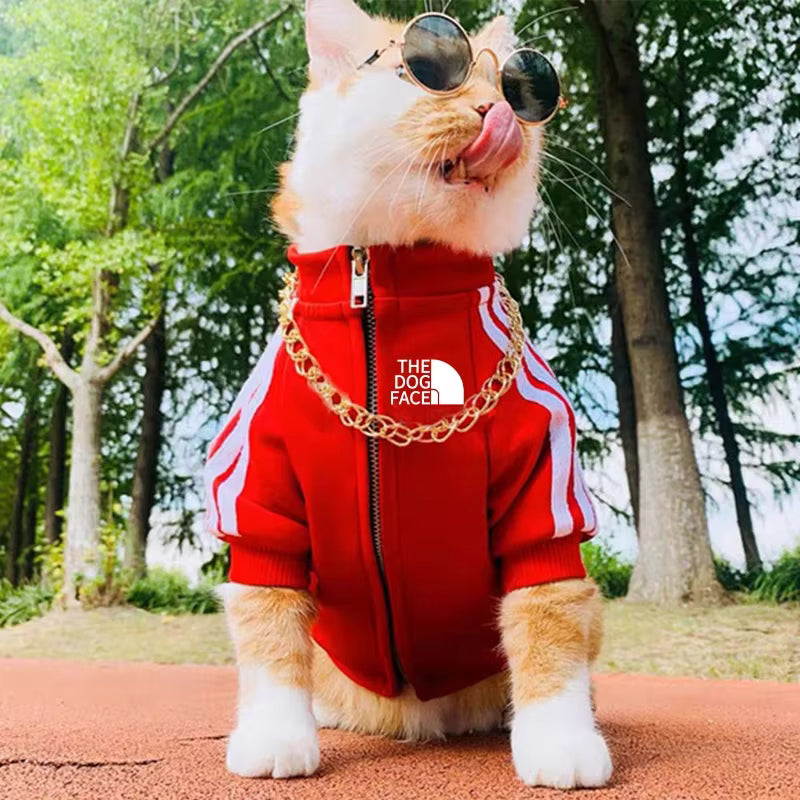 The Dog Face | Winter Warm Fleece Dog Hoodie