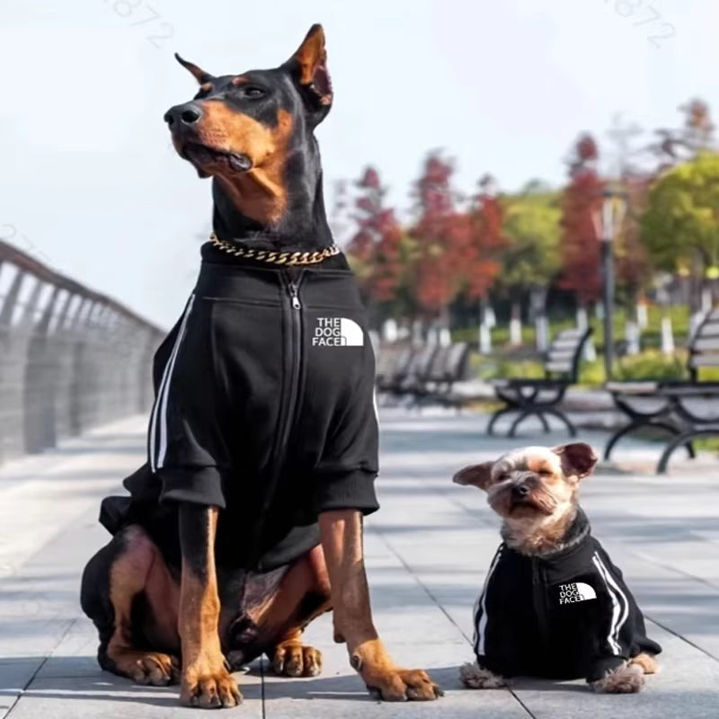 The Dog Face | Winter Warm Fleece Dog Hoodie