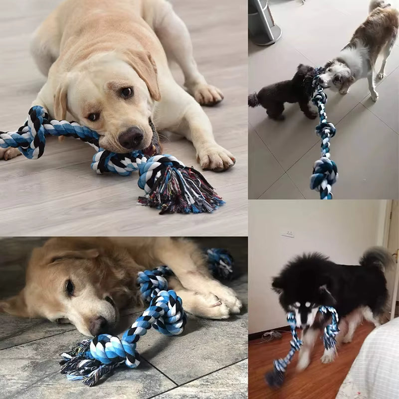 PawtCool Knot Dog Toy – Indestructible Tug-of-War Chew Toy for Medium & Large Dogs