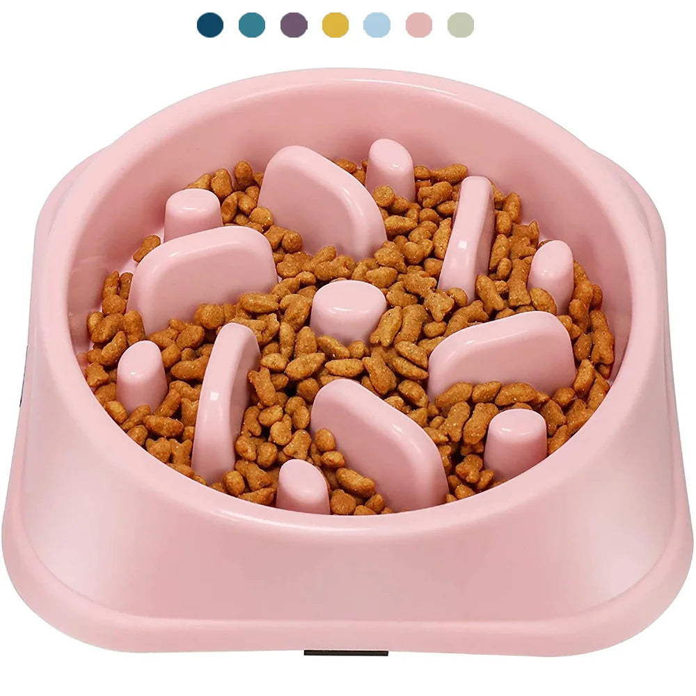 Pet Bowl Slow Feeder Non Slip