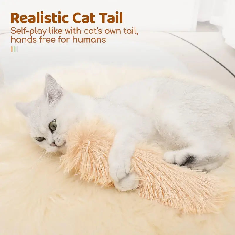 PawtCool 3PCS Cat Toys – Soft Plush Grass Set for Playful Indoor Cats